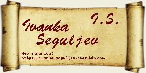 Ivanka Šeguljev vizit kartica